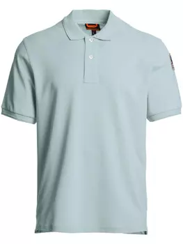 Parajumpers рубашка поло с нашивкой-логотипом, синий