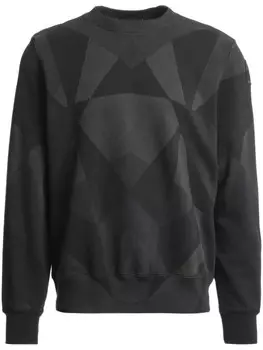 Parajumpers толстовка с геометричным принтом, черный