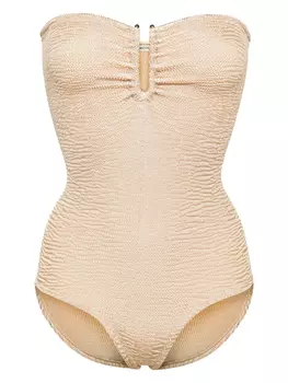 PARAMIDONNA купальник Frida Sugar без бретелей, нейтральный