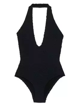 PARAMIDONNA купальник с V-образным вырезом, черный