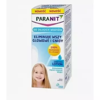 Паранит Sensitive лосьон от вшей и гнид для длинных волос 150мл, Omega Pharma