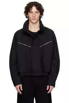 Парашютная куртка Lemaire, черный