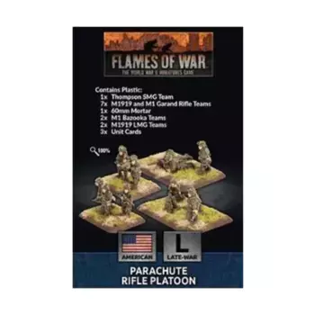 Парашютно-стрелковый взвод, Flames of War - WWII - United States - Infantry (4th Edition)
