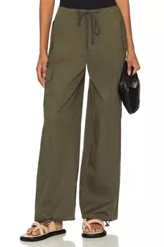 Парашютные штаны Good American, цвет fatigue01