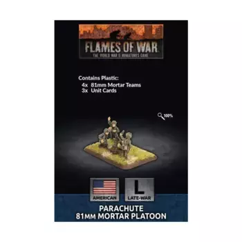 Парашютный взвод 81-мм минометов, Flames of War - WWII - United States - Infantry (4th Edition)