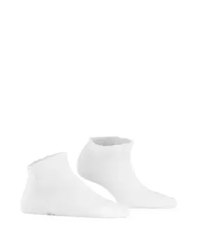 Парчовые носки до щиколотки Burlington, белый