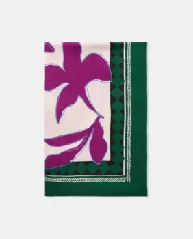 Парео с цветочным принтом nfasis, белый