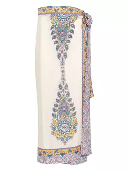 Парео с узором пейсли ETRO, нейтральный