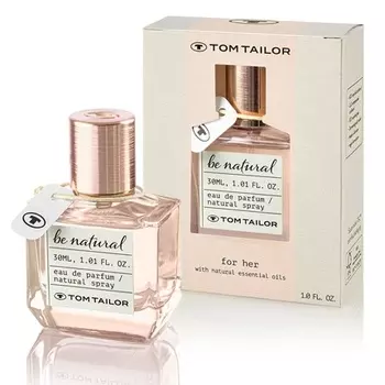 Парфюмерия для женщин Be Natural For Her 30 мл I Sensual Eau De Parfum Women, Tom Tailor