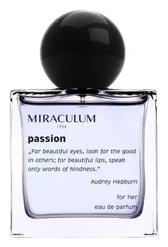 Парфюмерная вода Miraculum Passio, 50 мл