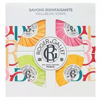 Парфюмерная вода Roger & Gallet Jabones, 4х50 г