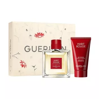 Парфюмерный набор, 2 предмета, Guerlain Habit Rouge