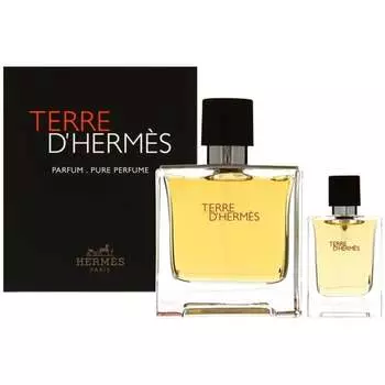 Парфюмерный набор Herms Terre D'Hermes Parfum, 2 предмета