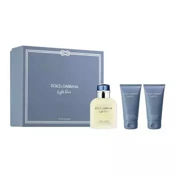 Парфюмерный набор, 3 шт. Dolce & Gabbana, Light Blue Pour Homme
