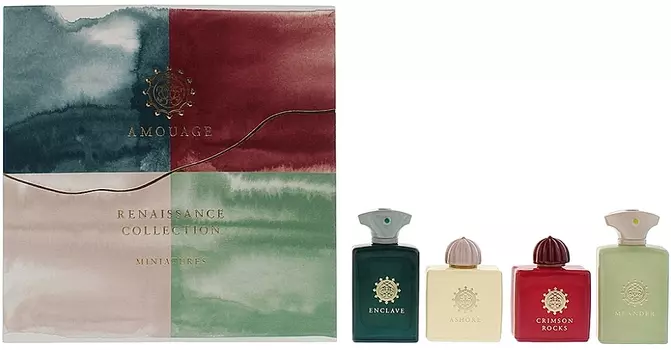 Парфюмерный набор Amouage Renaissance Miniature, 4 x 7.5 мл