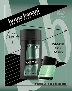 Парфюмерный набор Bruno Bananii Made For Men, 2 предмета