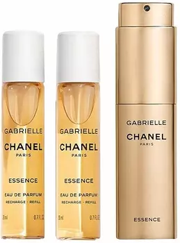 Парфюмерная вода с возможностью смены блока Chanel Gabrielle Essence, 3x20мл