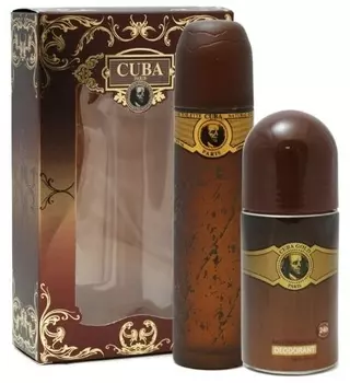 Парфюмерный набор Cuba Gold