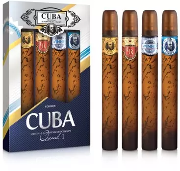 Парфюмерный набор Cuba Gold