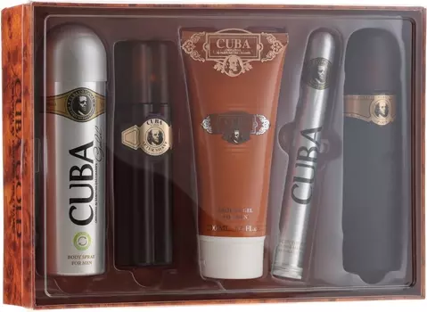 Парфюмерный набор Cuba Gold