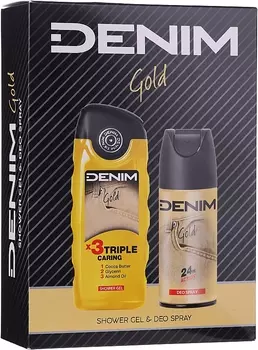 Парфюмерный набор Denim Gold, 2 предмета