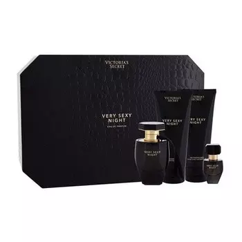 Парфюмерный набор для женщин Victorias Secret Very Sexy Night 50ml Edp Gift Set 4 Piece For Women