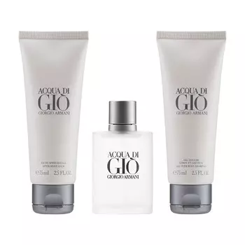 Парфюмерный набор Giorgio Armani Acqua di Gio Pour Homme, 3 предмета