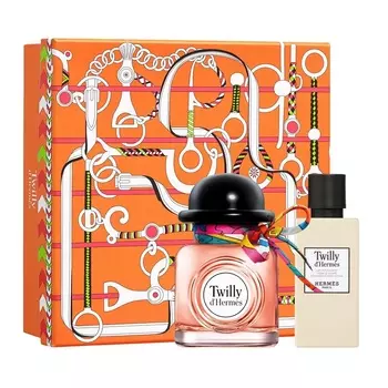 Парфюмерный набор Herms Twilly D'herms Estuche De Regalo Eau De Parfum, 2 предмета