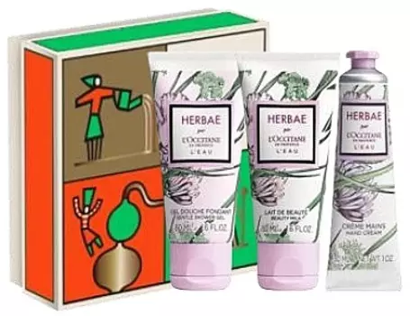 Парфюмерный набор L'Occitane En Provence Herbae L'eau