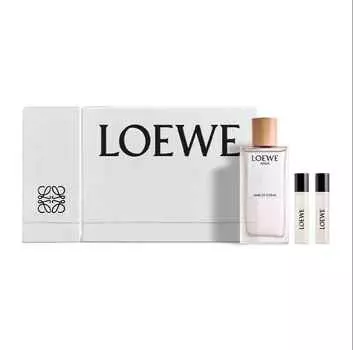 Парфюмерный набор Loewe Agua Mar de Coral, 100мл + 10мл + 10мл