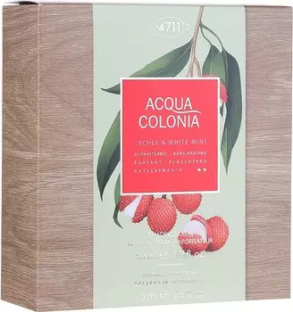 Парфюмерный набор Maurer & Wirtz 4711 Aqua Colognia Lychee & White Mint