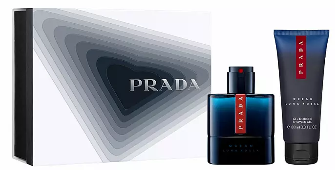 Парфюмерный набор Prada Luna Rossa Ocean, 2 предмета