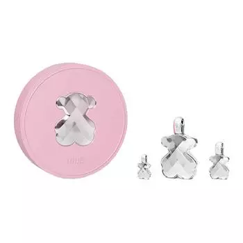 Парфюмерный набор Tous Estuche de regalo Eau de Parfum Loveme Silver Color Letter All