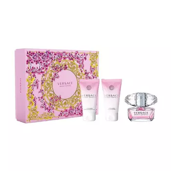 Парфюмерный набор Versace Bright Crystal, 3 предмета