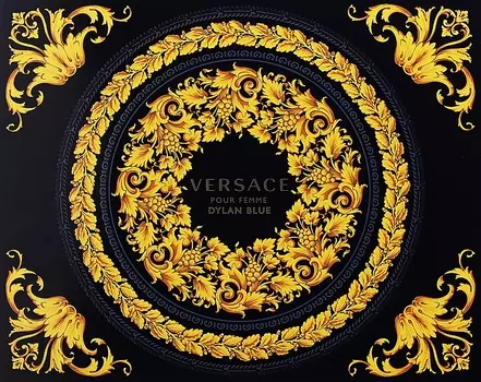 Парфюмерный набор Versace Dylan Blue Pour Femme, 3 предмета
