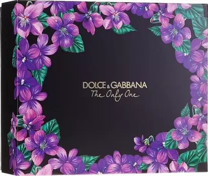Парфюмерный набор в цветочном ящике Dolce & Gabbana The Only One
