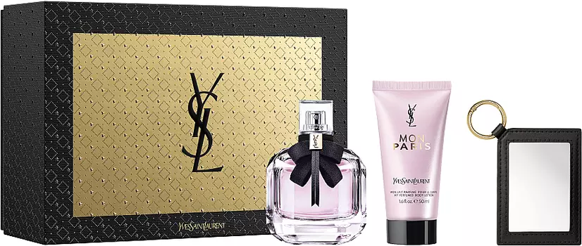 Парфюмерный набор Yves Saint Laurent Mon Paris, 3 предмета