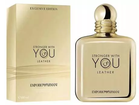Парфюмированная вода, 100 мл Emporio Armani, Stronger With You Leather, Giorgio Armani