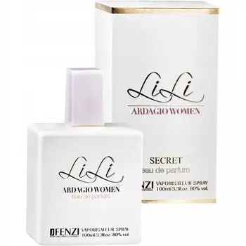 Парфюмированная вода, 100 мл Jfenzi, Fenzi-Lili Ardagio Women Secret