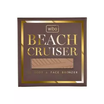 Парфюмированный бронзер для лица и тела 04 песок пустыни Wibo Beach Cruiser Hd Body & Face Bronzer, 22 гр