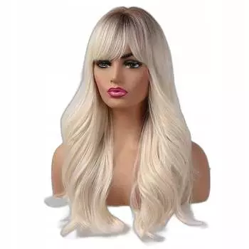 Парик PLATINUM светлый блондин парики Как натуральный, inna