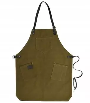 Парикмахерская накидка, кожаный фартук для стрижки волос Calissimo