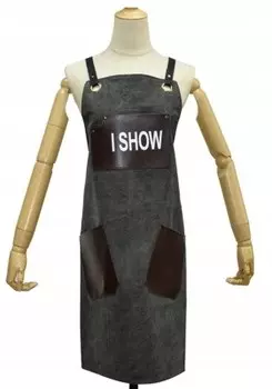 Парикмахерская накидка, кожаный фартук для стрижки волос Calissimo