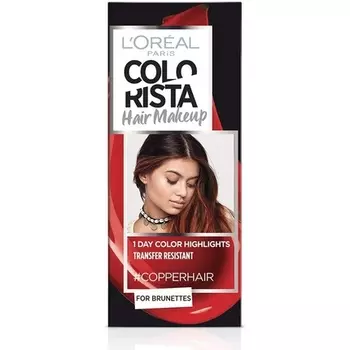 Paris Colorista 1-дневный макияж для волос с мелированием медных оттенков, 30 мл, L'Oreal