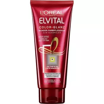 Paris Elvital Средство для защиты цвета волос для ополаскивания 200 мл, L'Oreal
