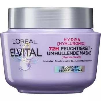 Paris Elvital Увлажняющая маска для блестящих волос 300мл, L'Oreal