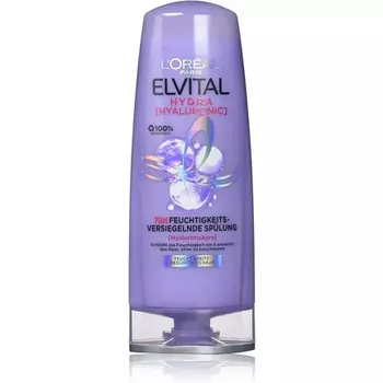Paris Elvital Увлажняющий кондиционер для блестящих волос с гиалуроновой кислотой 250мл, L'Oreal
