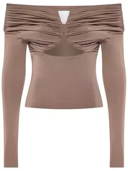 Paris Georgia топ Axel, коричневый