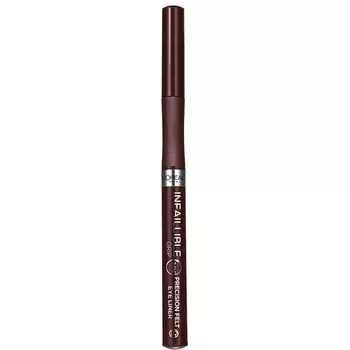 Paris Infallible Grip Precision Felt 0,4 мм, 27 часов, стойкая подводка для глаз, коричневая, L'Oreal