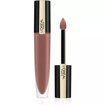 Paris Rouge Signature Lipstick 16 Explore Nude Matte Liquid Lipstick 7 мл, L'Oreal